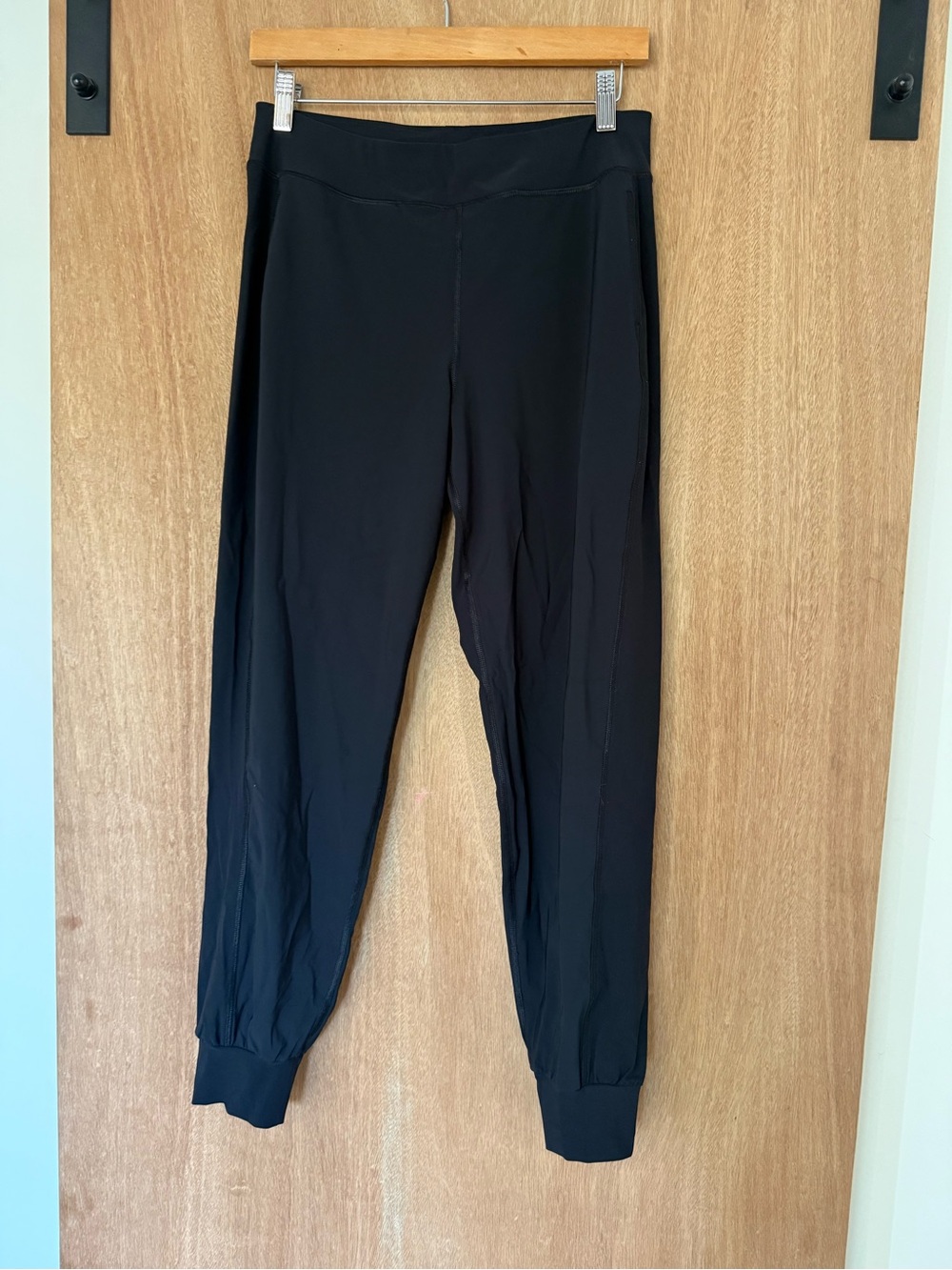 Sweaty Betty black joggers athleisure activewear stretch size s